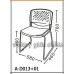A-D013 彩色膠椅 (A033)